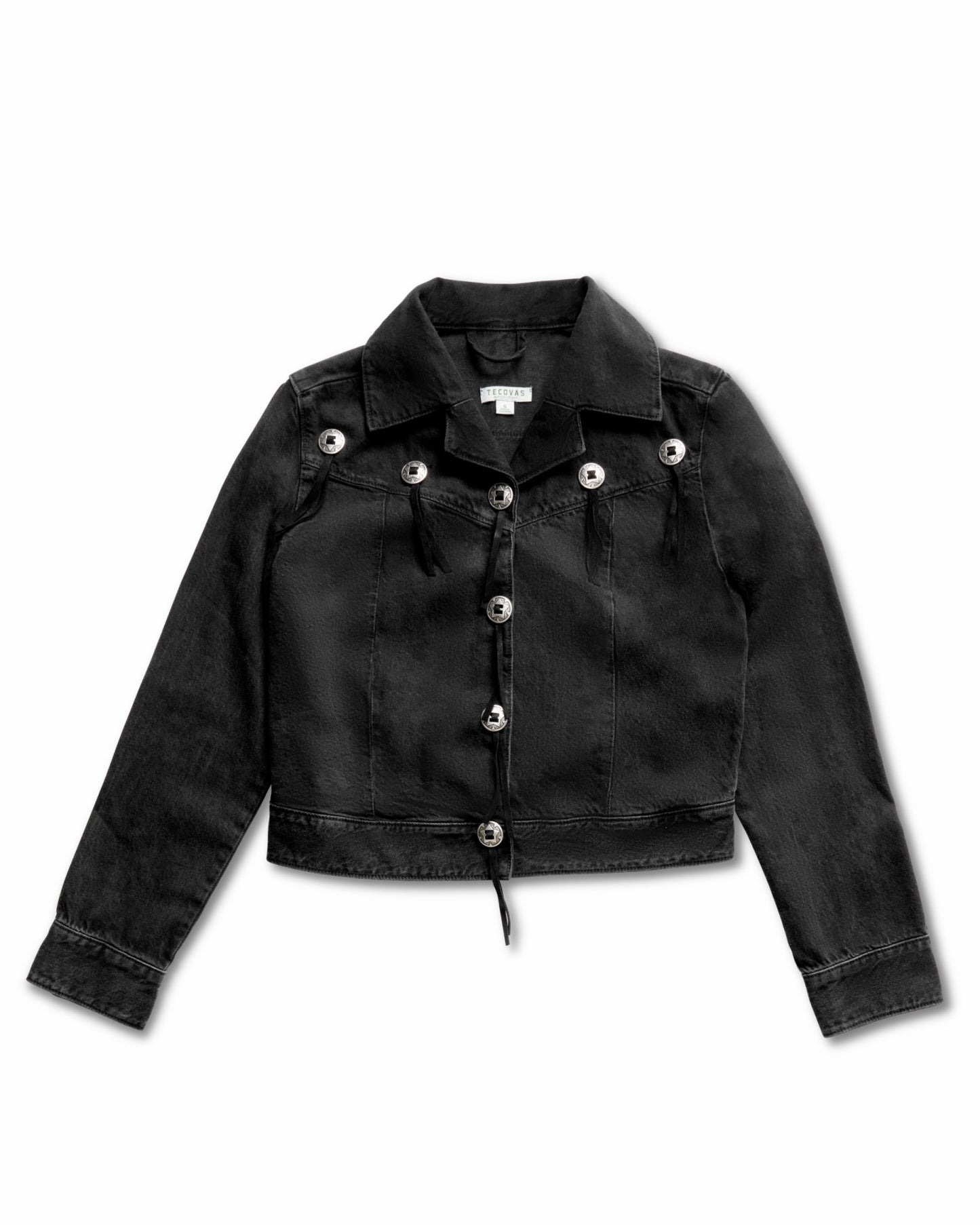 Women's Rodeo Concho Denim Jacket | Tecovas Women