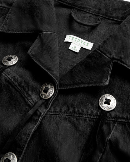 Women's Rodeo Concho Denim Jacket | Tecovas Women