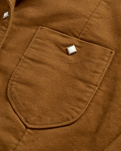 Women's Moleskin Pearl Snap Jacket | Tecovas Women