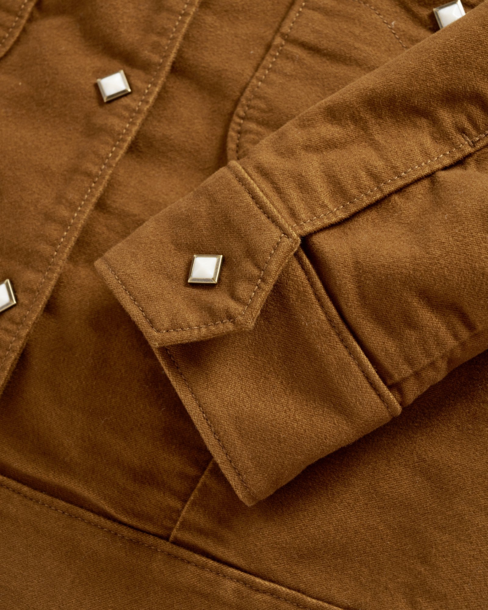 Women's Moleskin Pearl Snap Jacket | Tecovas Women