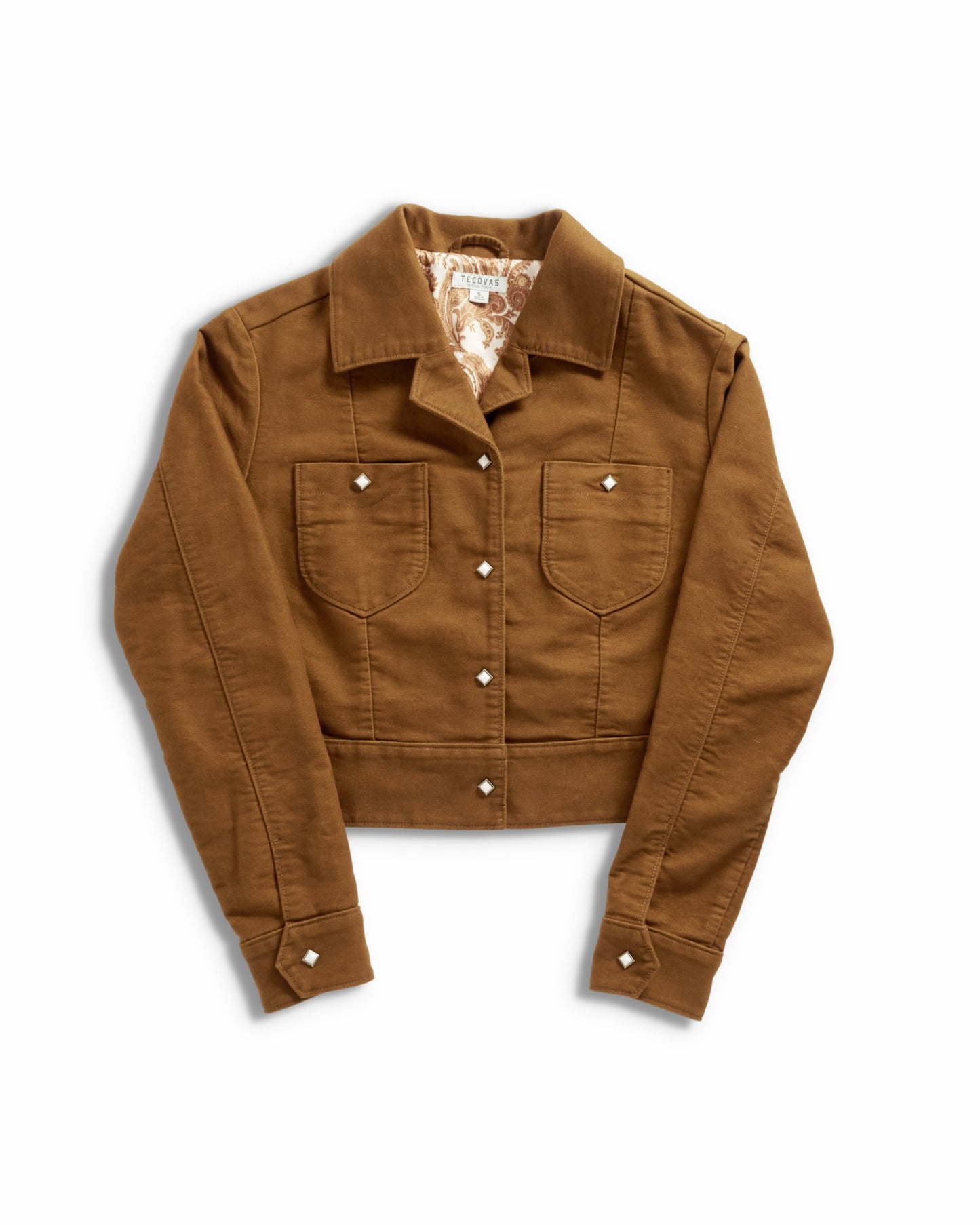 Women's Moleskin Pearl Snap Jacket | Tecovas Women
