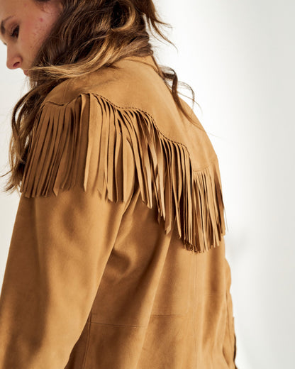 Women's Suede Shacket | Tecovas Women