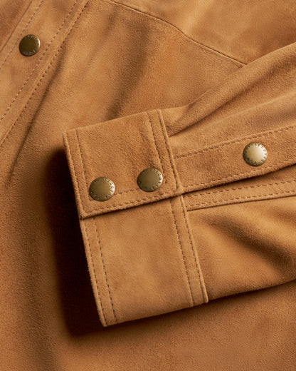 Women's Suede Shacket | Tecovas Women
