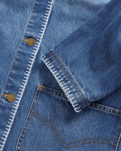 Women's Denim Chore Jacket | Tecovas Women