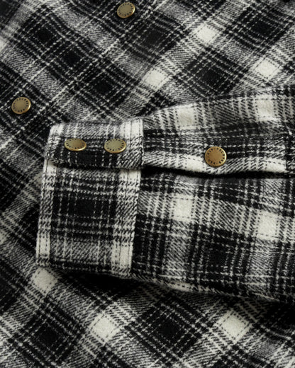 Women's Plaid Fringe Shacket | Tecovas Women