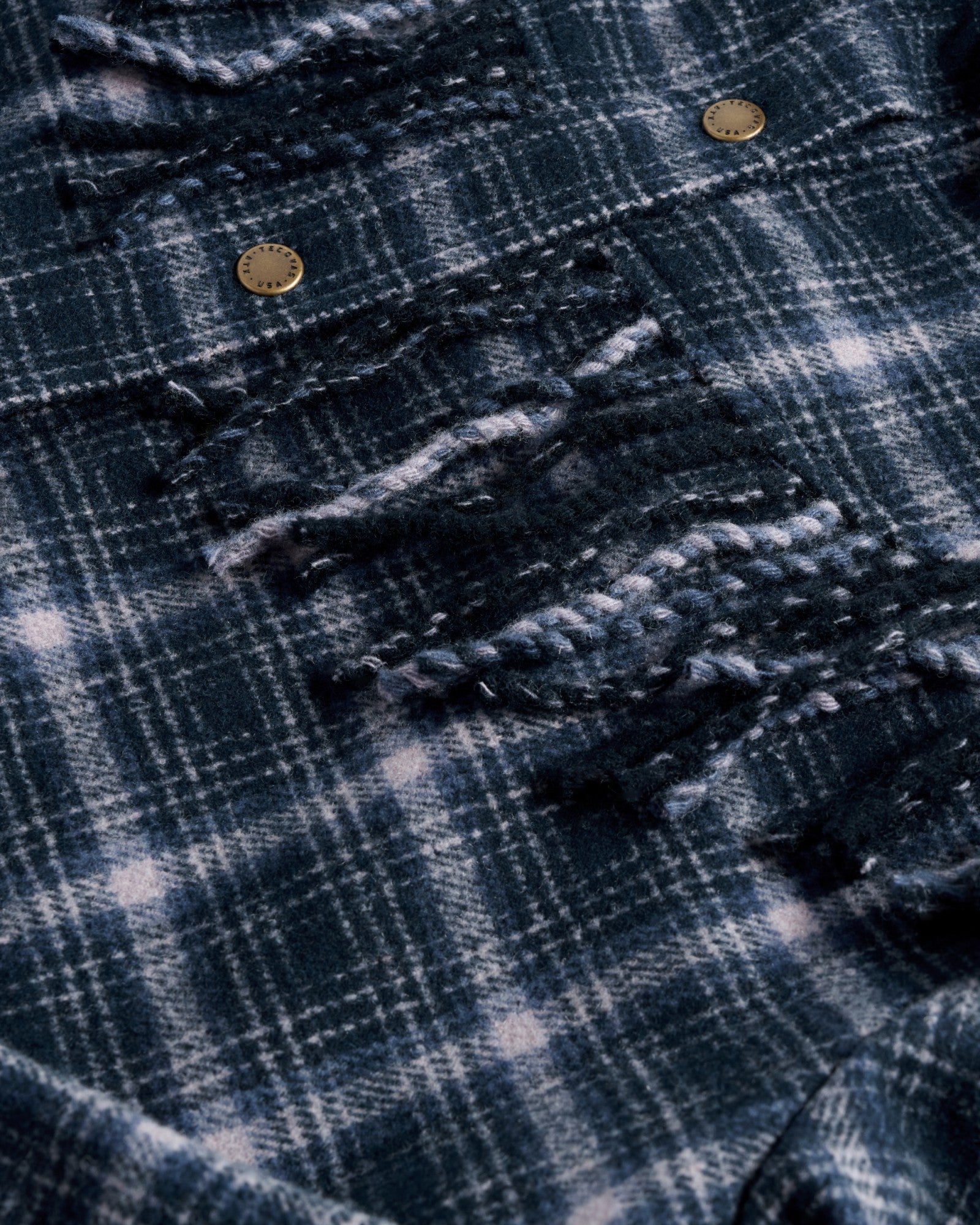 Women's Plaid Fringe Shacket | Tecovas Women