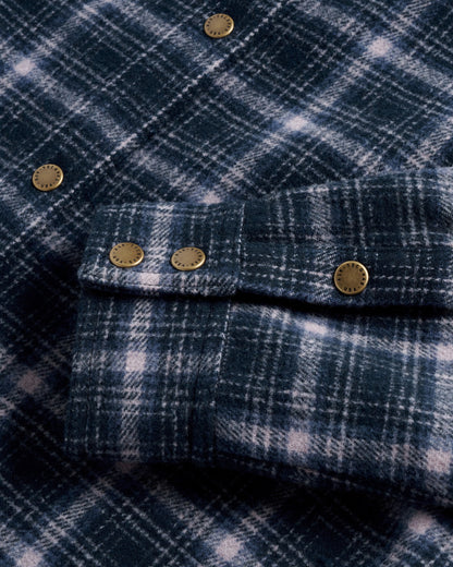 Women's Plaid Fringe Shacket | Tecovas Women