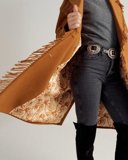 Women's Western Fringe Coat | Tecovas Women