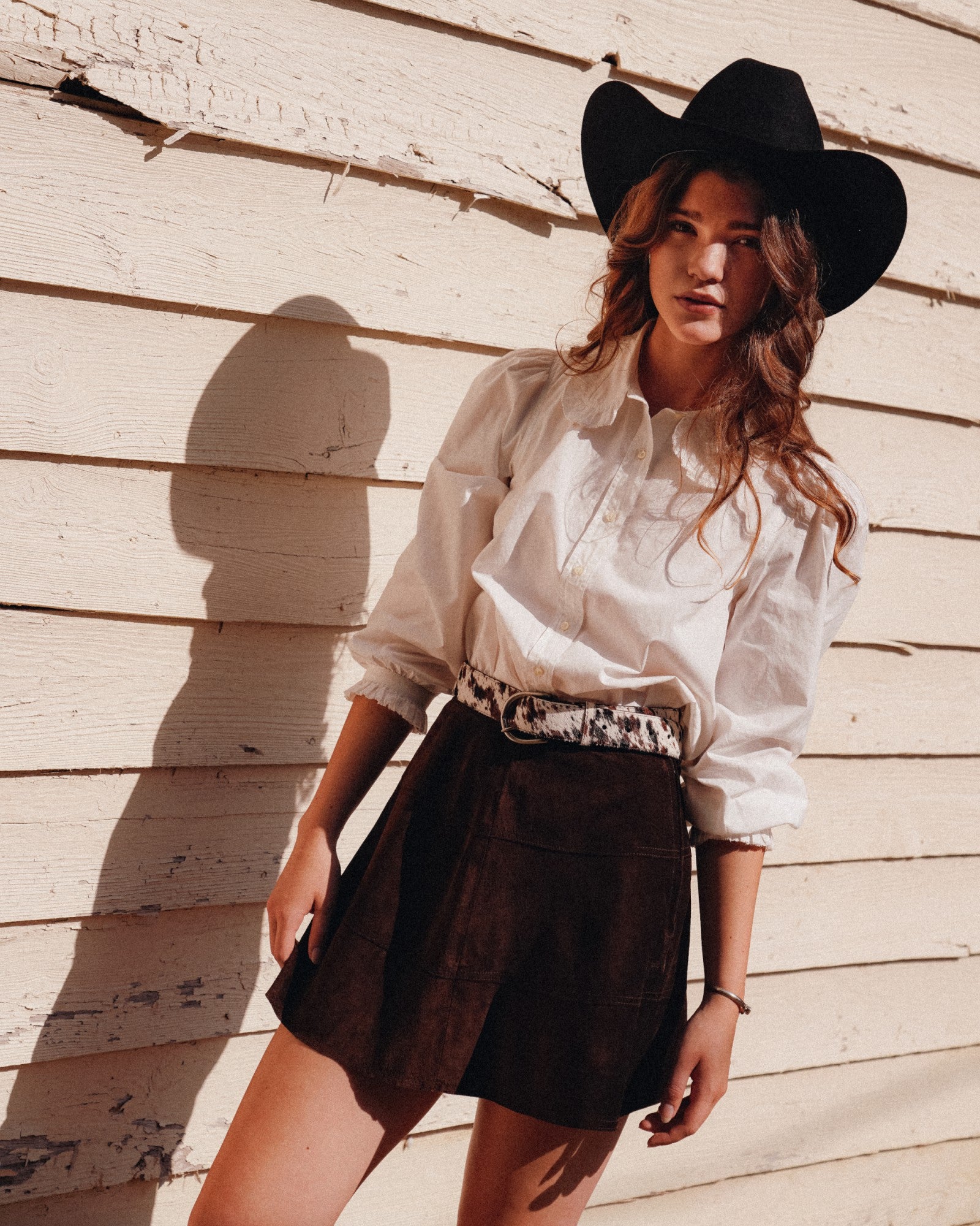 Women's Hair on Hide Belt | Tecovas Women