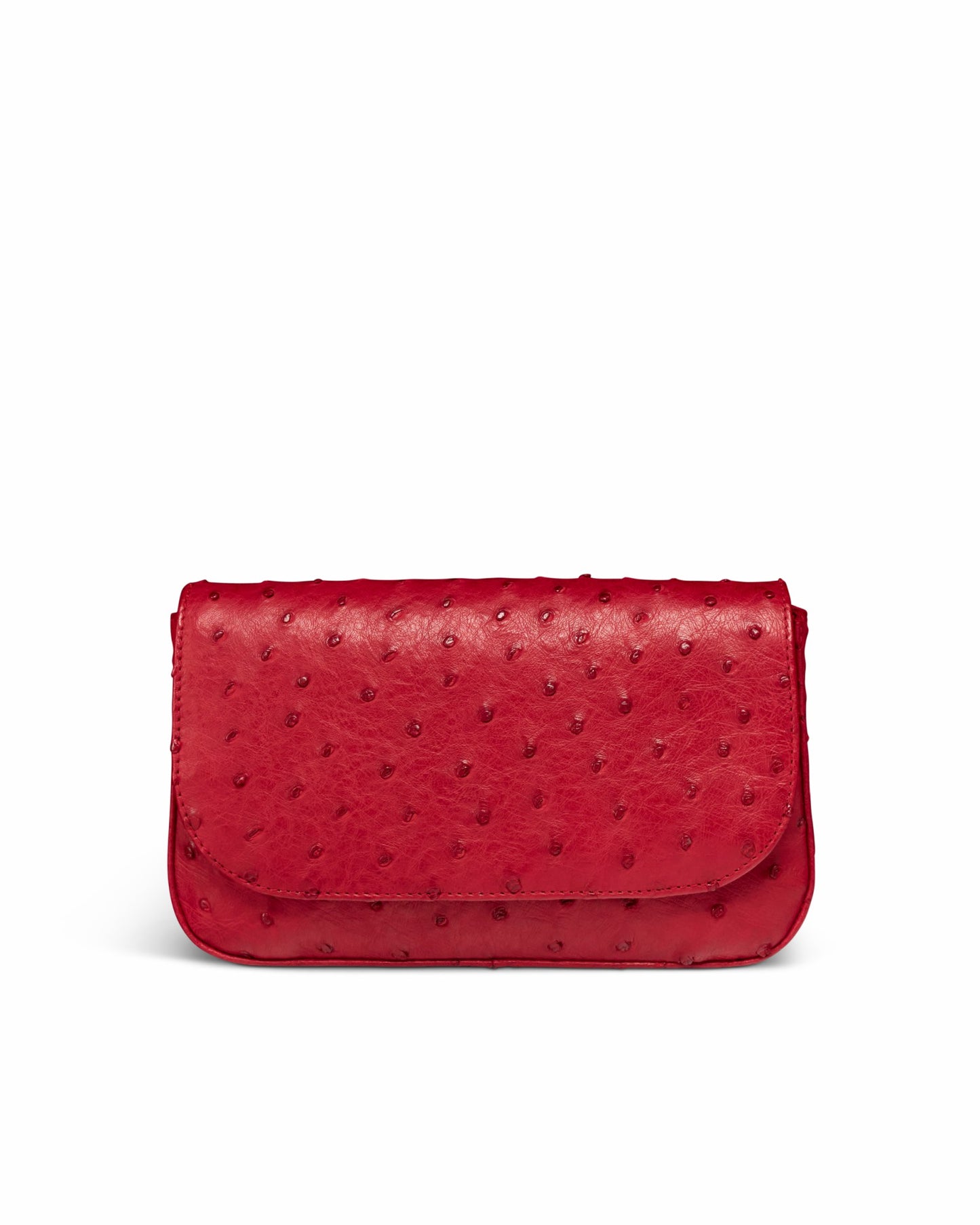 Ostrich Shoulder Bag | Tecovas Women