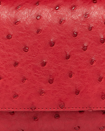Ostrich Shoulder Bag | Tecovas Women