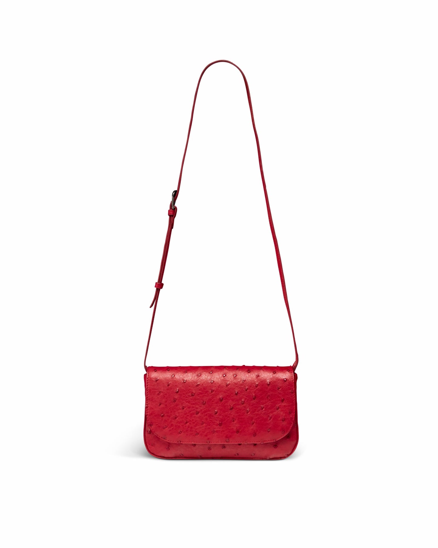 Ostrich Shoulder Bag | Tecovas Women