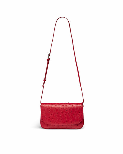 Ostrich Shoulder Bag | Tecovas Women