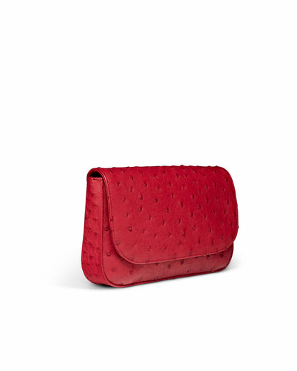 Ostrich Shoulder Bag | Tecovas Women