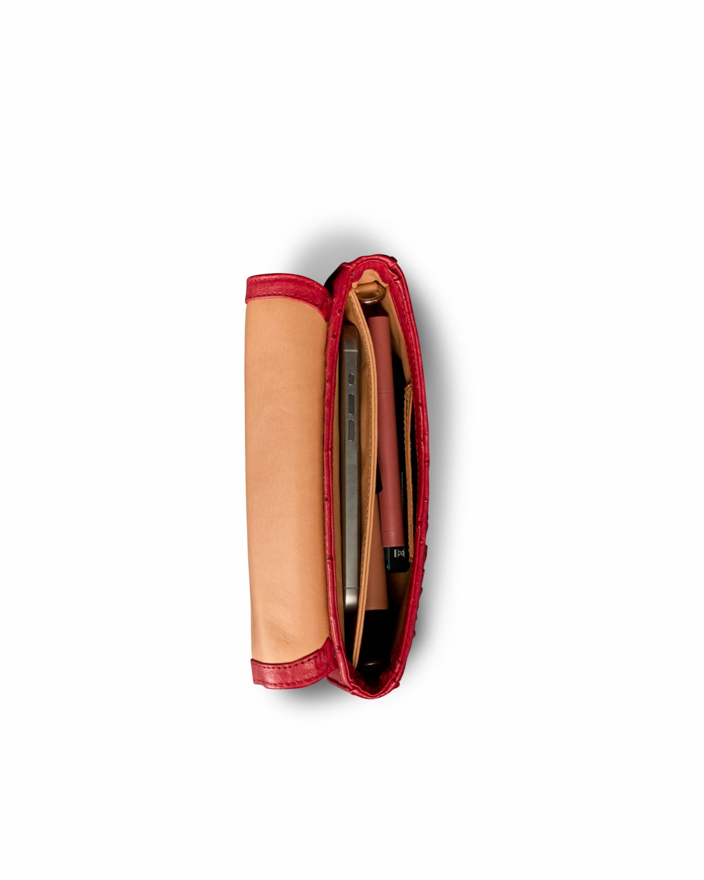 Ostrich Shoulder Bag | Tecovas Women