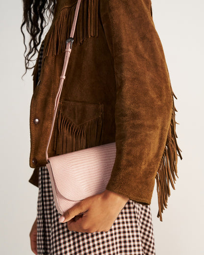 Lizard Shoulder Bag | Tecovas Women