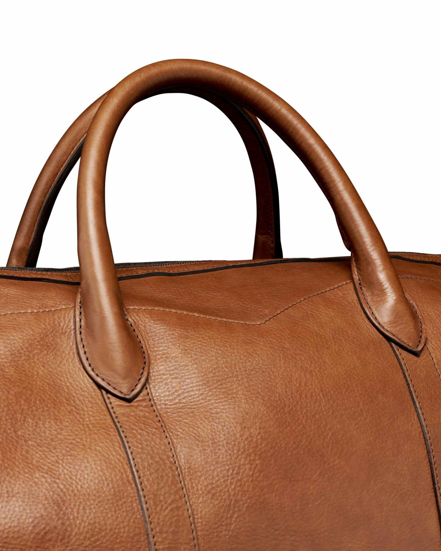 Lightweight Leather Duffle | Tecovas Women