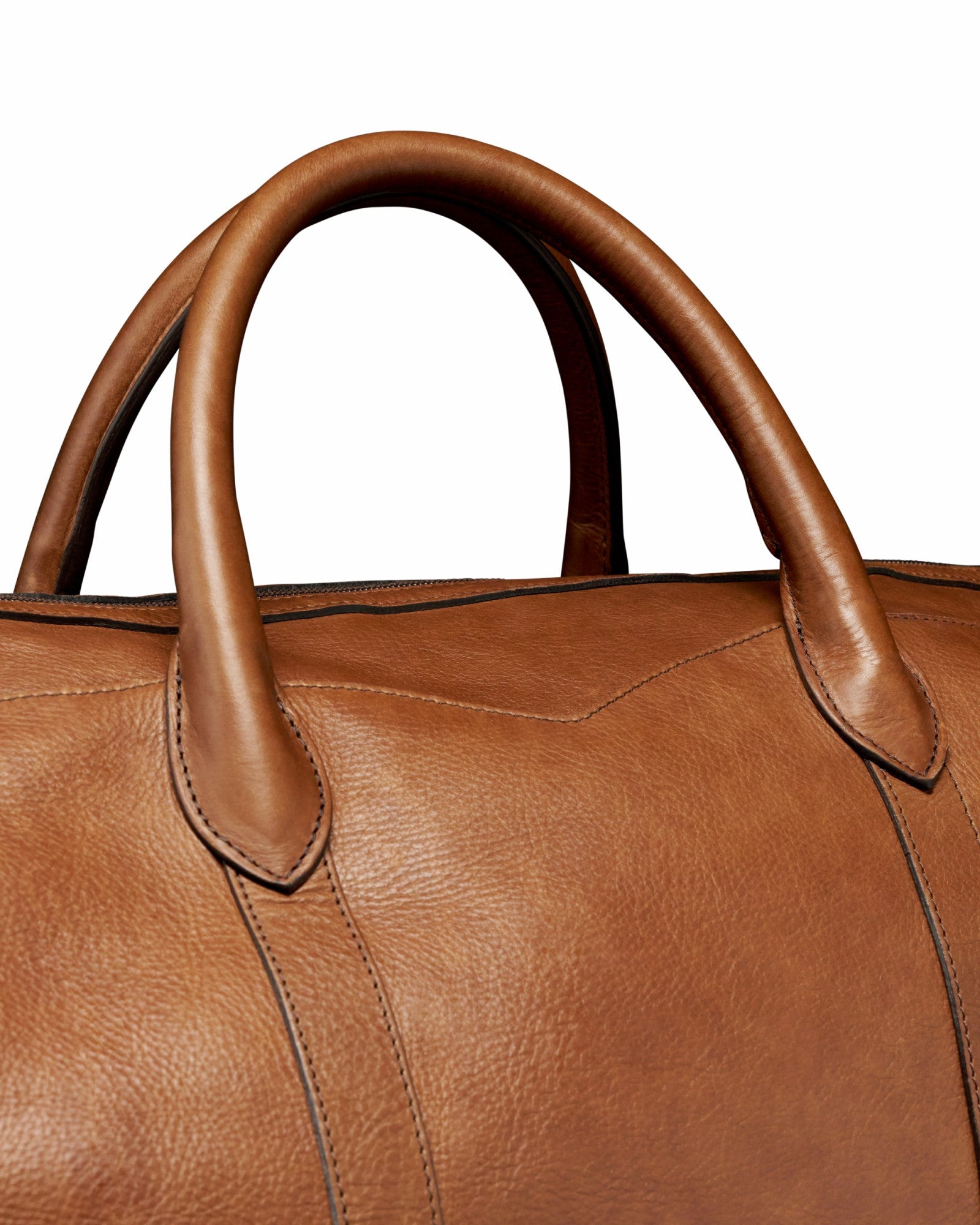 Lightweight Leather Duffle | Tecovas Women